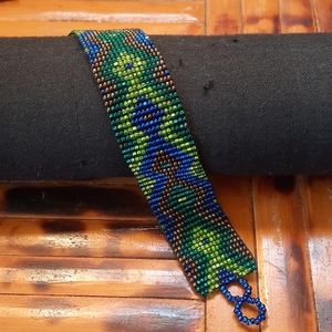 Guatemalan Handmade Beaded Bracelet